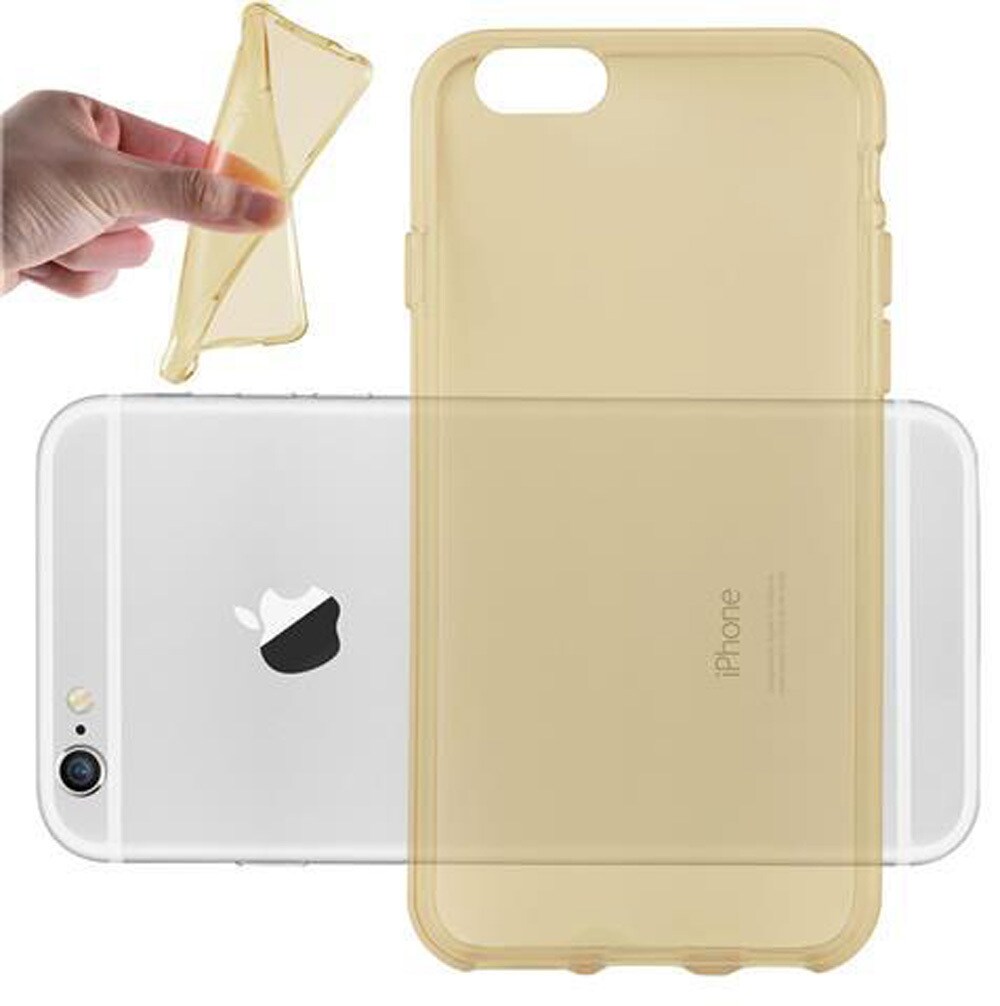 iPhone 6 / 6S Skal Fodral Case (Guld) - Elgiganten