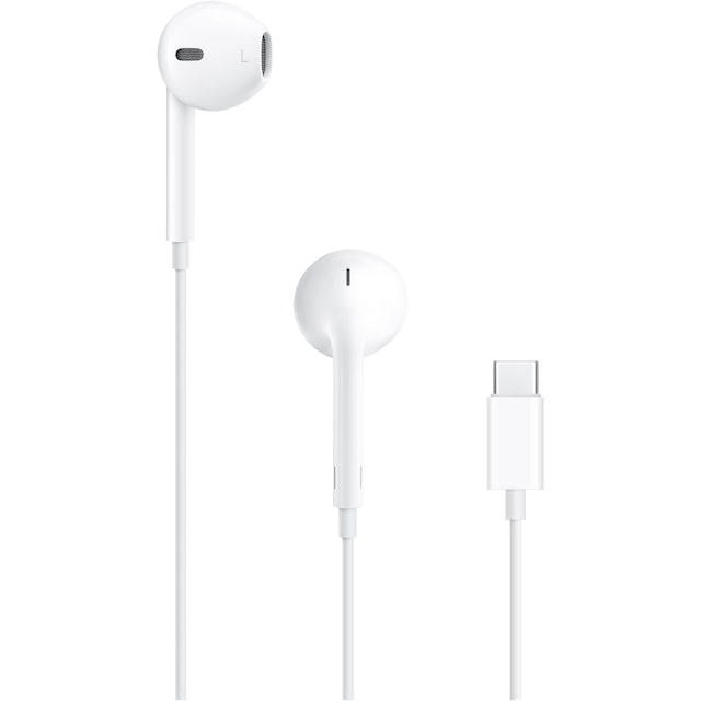 Apple EarPods in-ear hörlurar (vita, USB-C)