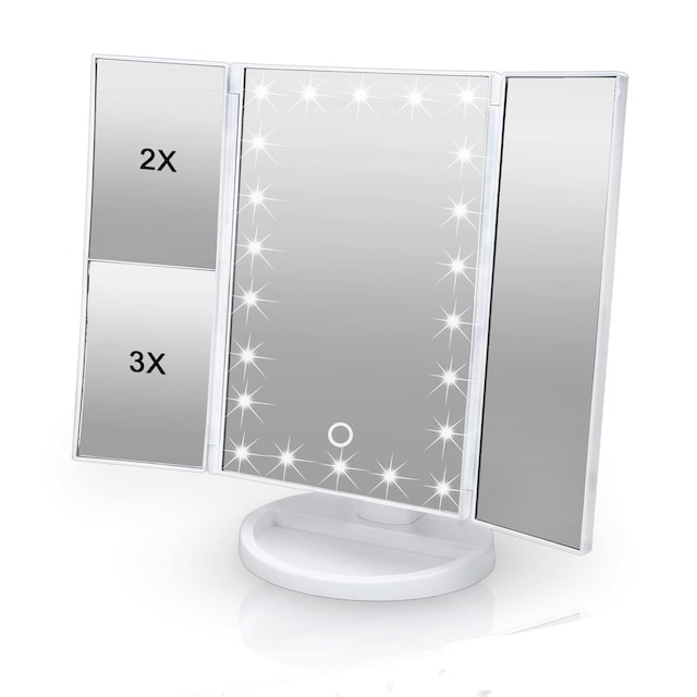 Sminkspegel med LED Kosmetikspegel Sminkbordsspegel
