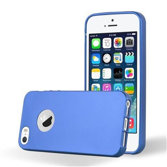 iPhone 5 / 5S / SE 2016 Skal Fodral Case (Blå) - Elgiganten