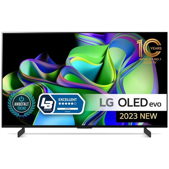 LG 42" C3 4K OLED evo Smart TV (2023) - Elgiganten
