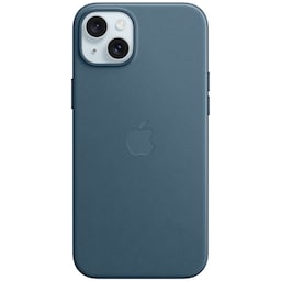iPhone 15 Plus FineWoven skal med MagSafe (pacific blue)
