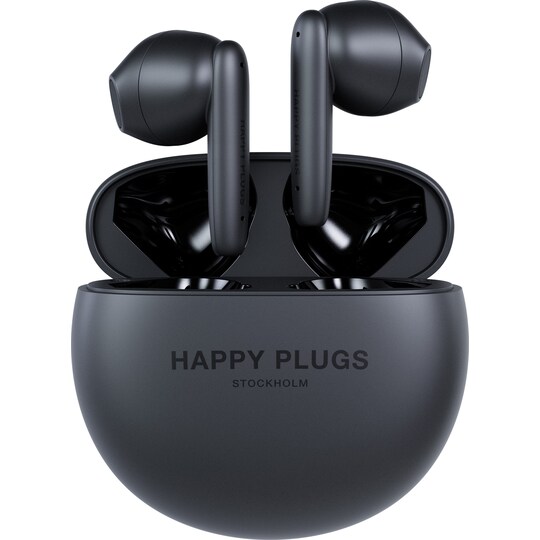 Happy Plugs Joy Lite true wireless in-ear hörlurar (svart) - Elgiganten