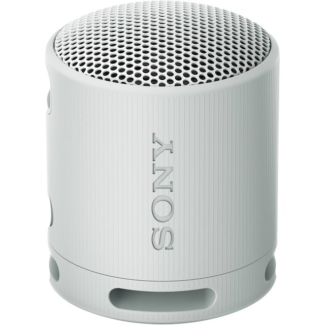 Sony SRS-XB100 trådlös bärbar högtalare (ljusgrå)