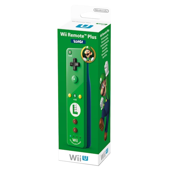 Wii Remote Plus - Luigi - Elgiganten
