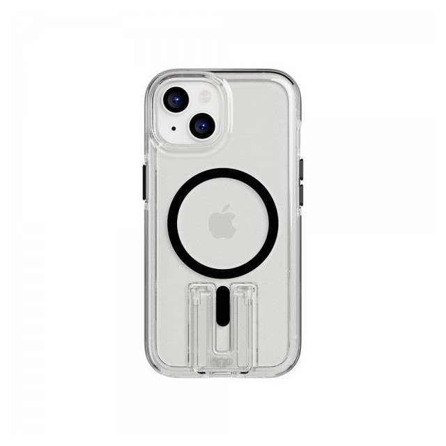 Tech21 iPhone 15 Skal Evo Crystal Kick MagSafe Clear/Black