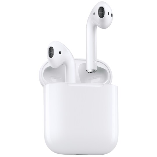 Apple AirPods helt trådlösa hörlurar (Gen 1) - Elgiganten