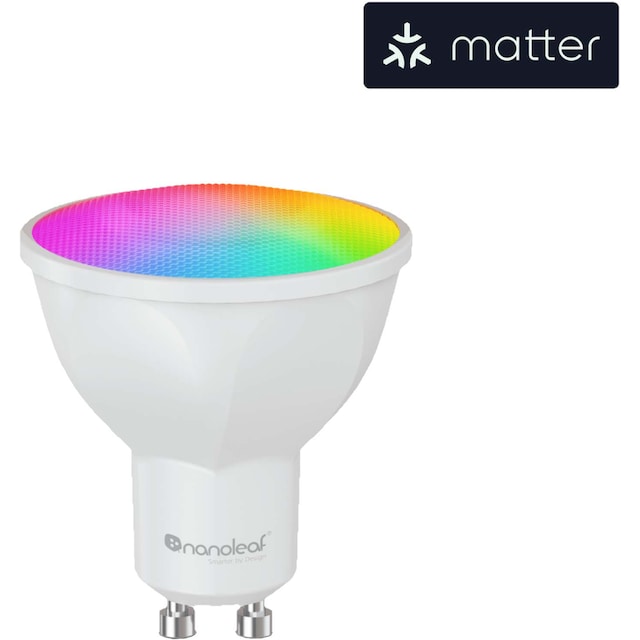 Nanoleaf Essentials Matter GU10 smart glödlampa
