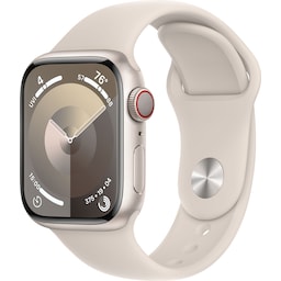 Apple Watch S9 41mm GPS+CEL (Starlight Alu/Starlight sportband) M/L