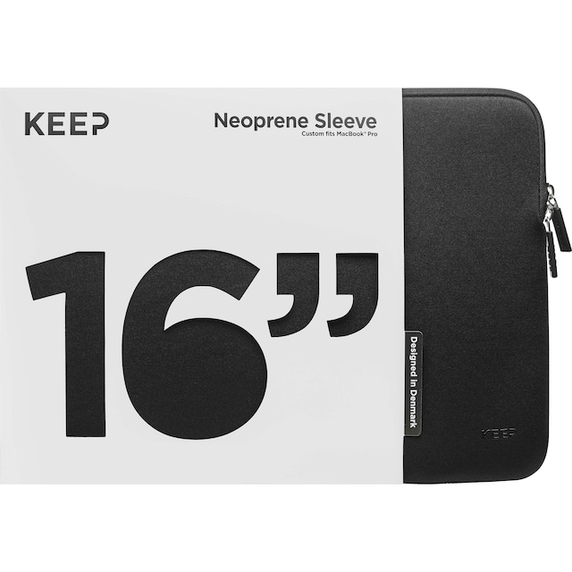 KEEP MacBook sleeve 16” (Java Brown)