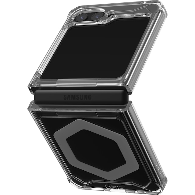 UAG Plyo Pro Samsung Galaxy Z Flip 5 fodral (genomskinligt/silver)