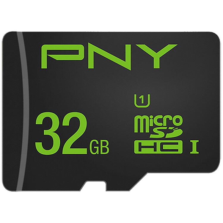 PNY High Performance Micro SDHC minneskort 32 GB - Minneskort till ...