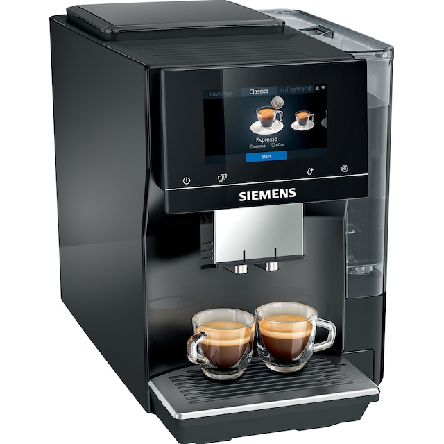 Siemens EQ.700 espressomaskin TP703R09 (svart)