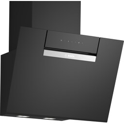 Bosch Serie 4 Köksfläkt DWK67FN60 (klarglas-svart 60 cm)