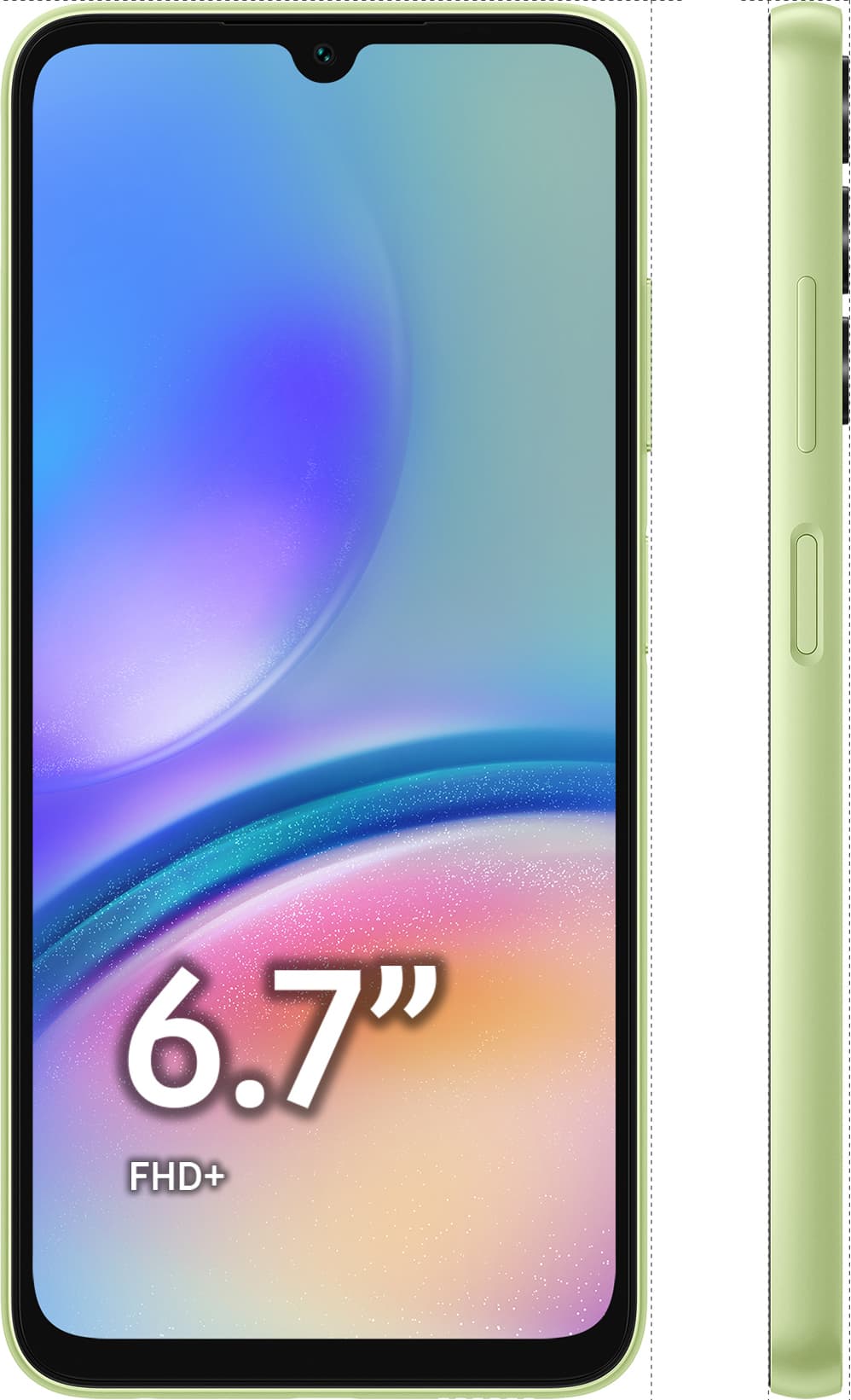 Samsung Galaxy A05s smartphone 4/64GB (grön)