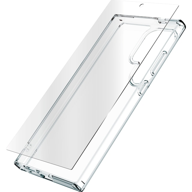 Zagg Samsung Galaxy S24 Ultra Glass Elite 360 skalpaket (klar)