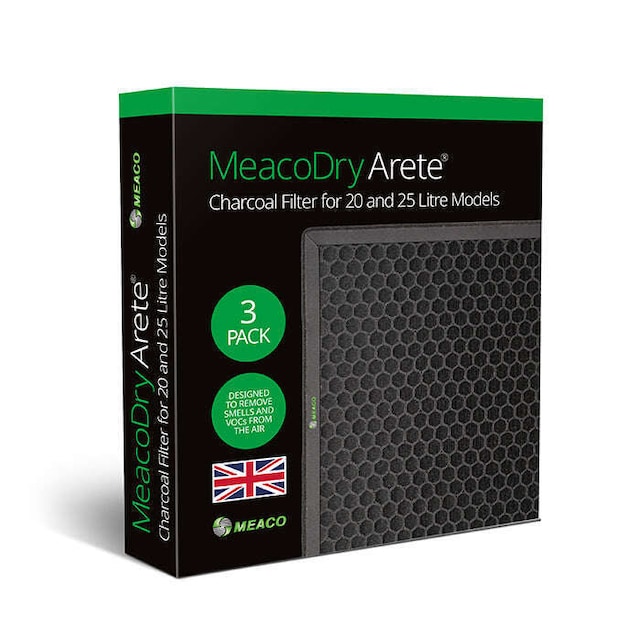 Kolfilter för Meaco Arete® One 10 / 12L (3 st.)
