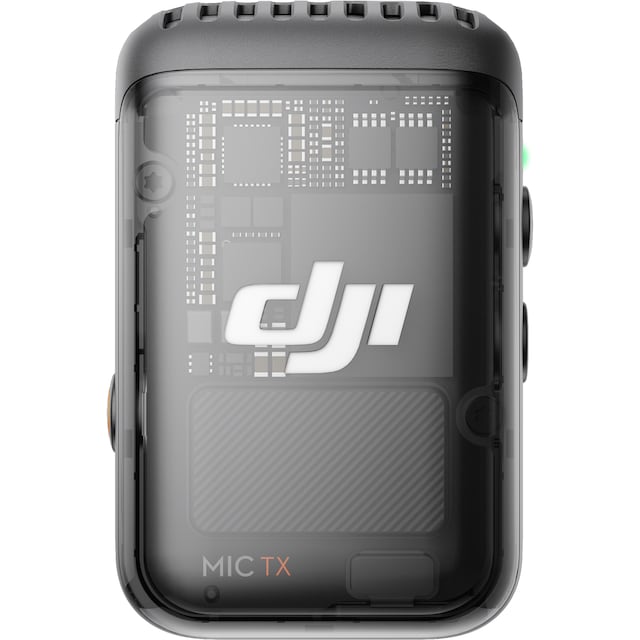 DJI Mic 2 trådlös mikrofonmottagare (svart)