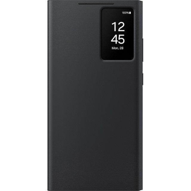 Samsung Galaxy S24 Ultra Smart View Plånboksfodral (svart)