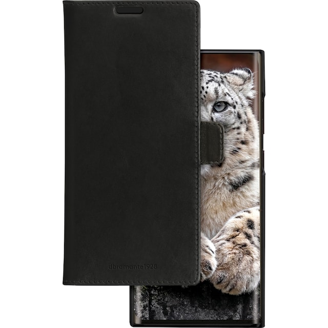 Dbramante1928 Lynge Samsung Galaxy S24 Ultra plånboksfodral (svart)
