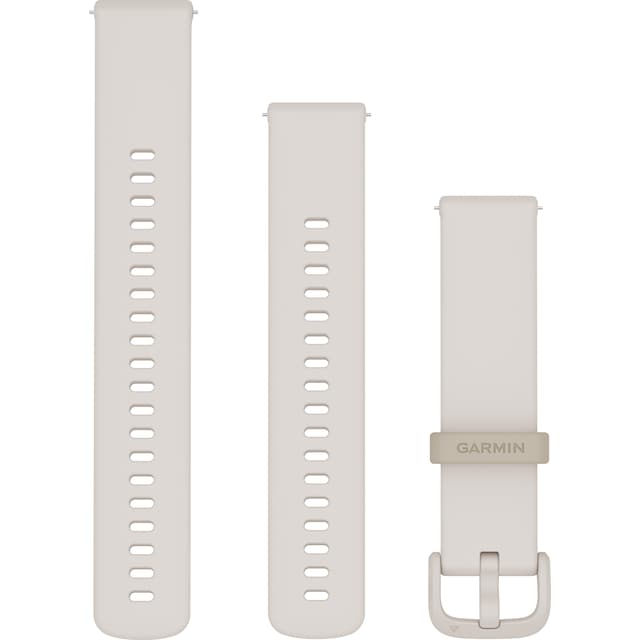 Garmin 22mm Quick Release silikon klockarmband (beige)