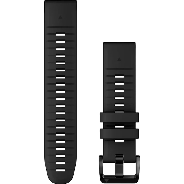 Garmin 22 mm QuickFit Silikon klockarmband (svart)