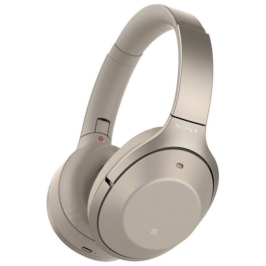 Sony trådlösa around-ear hörlurar WH-1000XM2(champagne) - Elgiganten