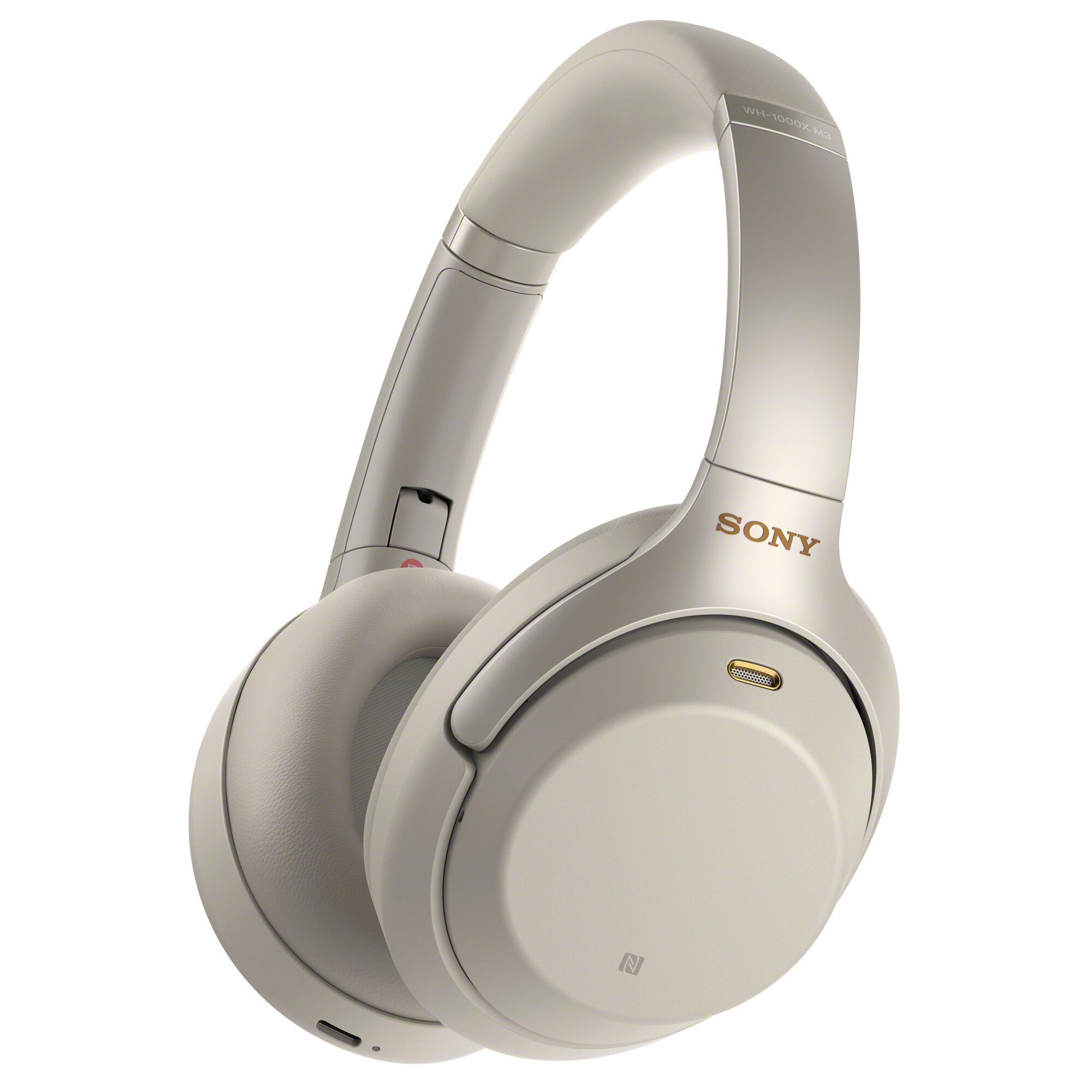Sony trådlösa around-ear hörlurar WH-1000XM3 (silver) - Elgiganten