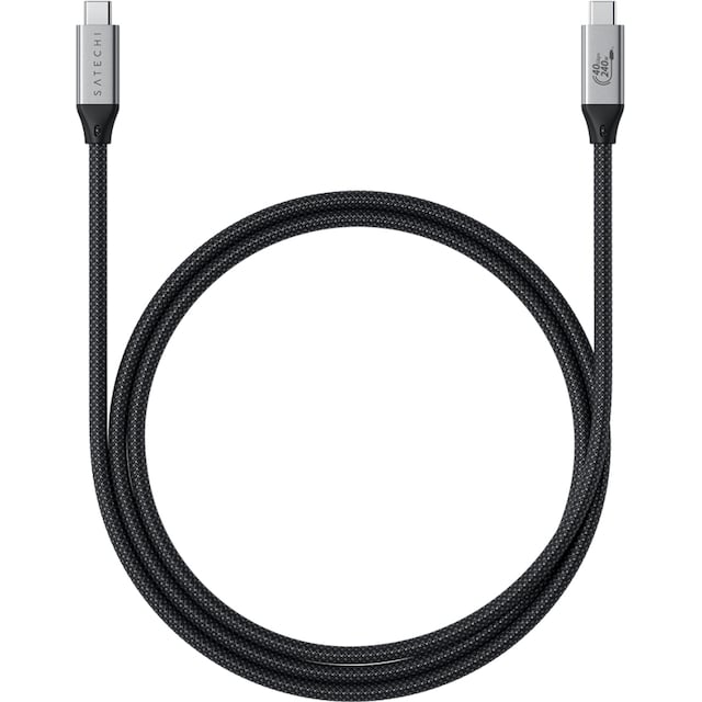 Satechi USB-C 4-kabel 1,2 m (svart)