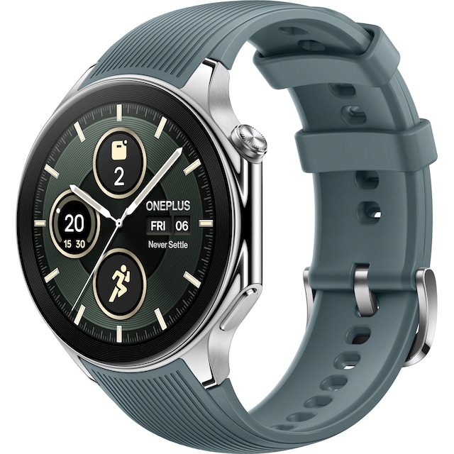 OnePlus Watch 2 hybridklocka 46mm (stål)