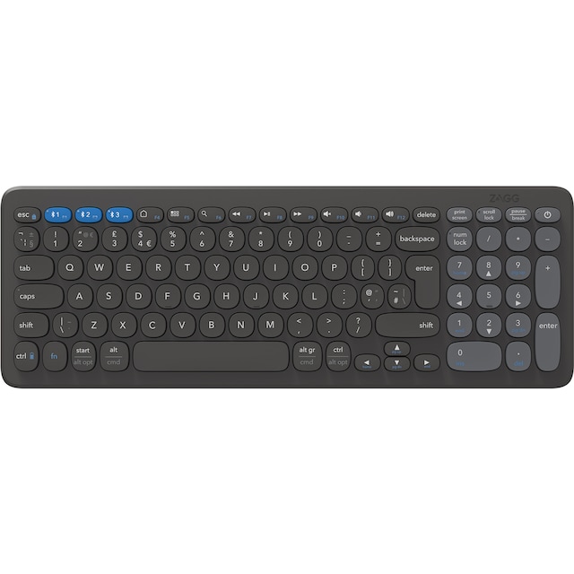 Zagg Pro trådlöst tangentbord (svart)