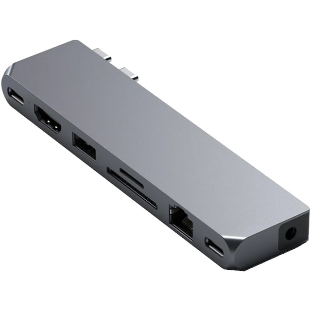 Satechi Pro Max USB-C-hubb (grå)