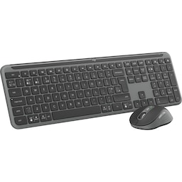 Logitech MK950 Slim Combo tangentbord med mus (grafit)