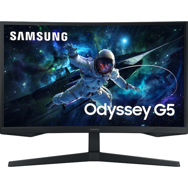 Samsung Odyssey G55C LS27CG552EUXEN 27” välvd VA bildskärm för gaming