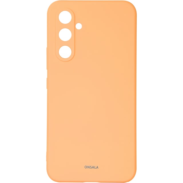 Onsala Samsung Galaxy A55 5G silikonskal (orange)