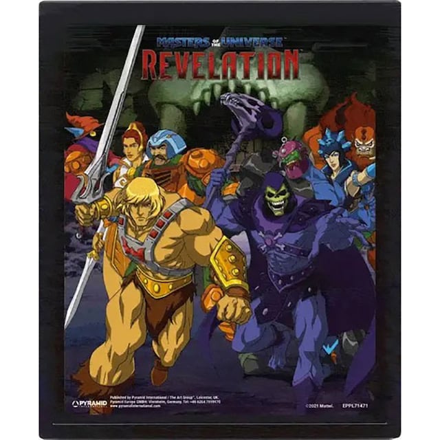 Pan Vision Masters of the Universe 3D-poster