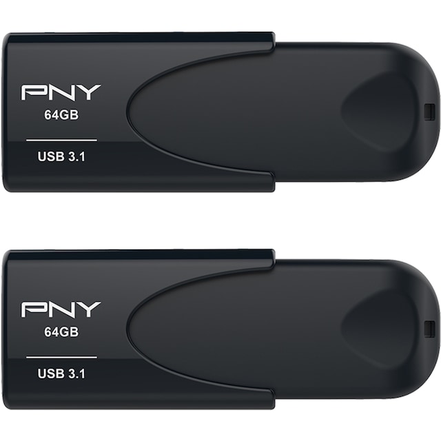 PNY Attache 4 USB 3.1-minne 64 GB (2-pack)