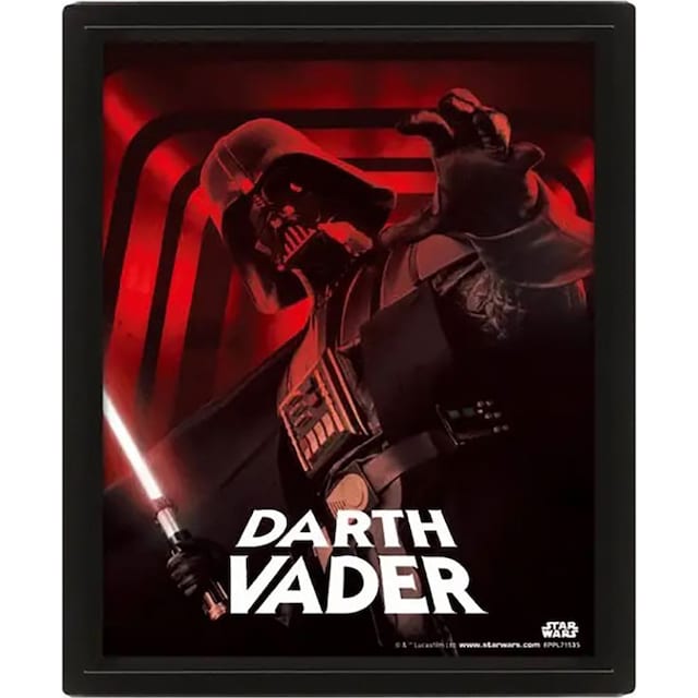 Pan Vision Star Wars 3D-poster (Darth Vader)