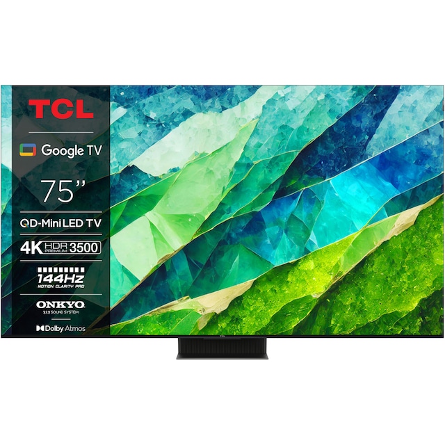TCL 75" C855 4K MINI-LED Smart TV (2024)