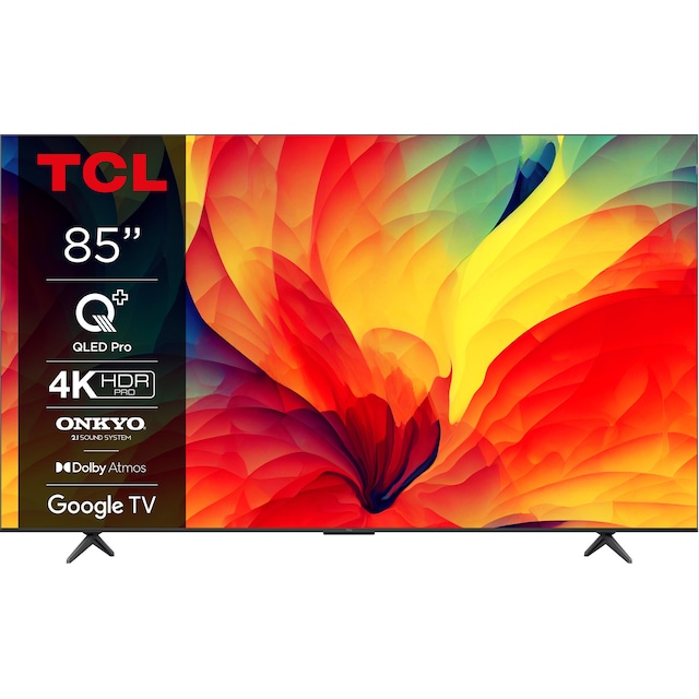TCL 85" QLED780 4K QLED Smart TV (2024)