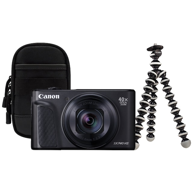 Canon PowerShot SX740 resekit (svart)