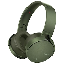 Sony around-ear trådlösa hörlurar MDR-XB950N1 (grön)