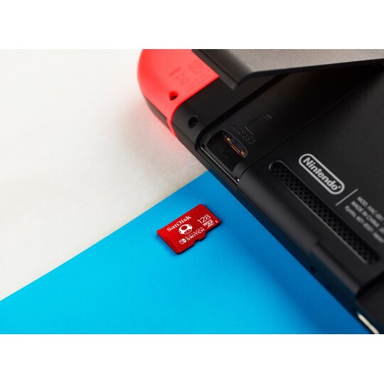 SanDisk MicroSDXC minneskort till Nintendo Switch 128 GB - Elgiganten