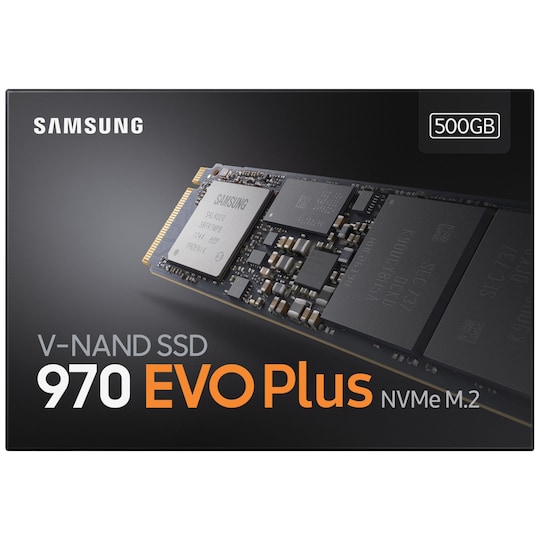 Samsung 970 EVO Plus internal M.2 SSD (500 GB) - Elgiganten