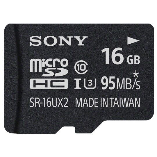Sony Micro SDHC Minneskort 95MB CL10 16 GB - Elgiganten