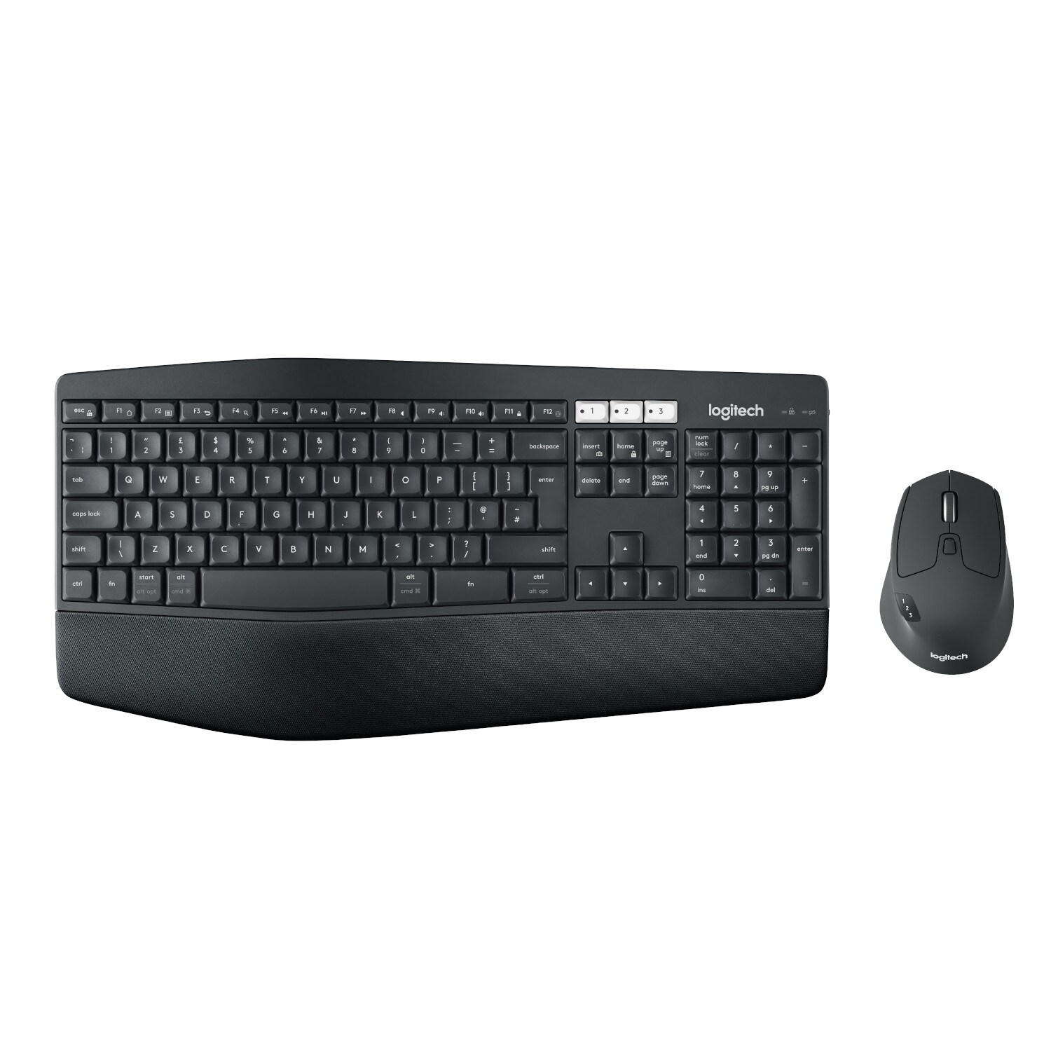 Logitech MK850 Performance trådlöst tangentbord och mus - Elgiganten