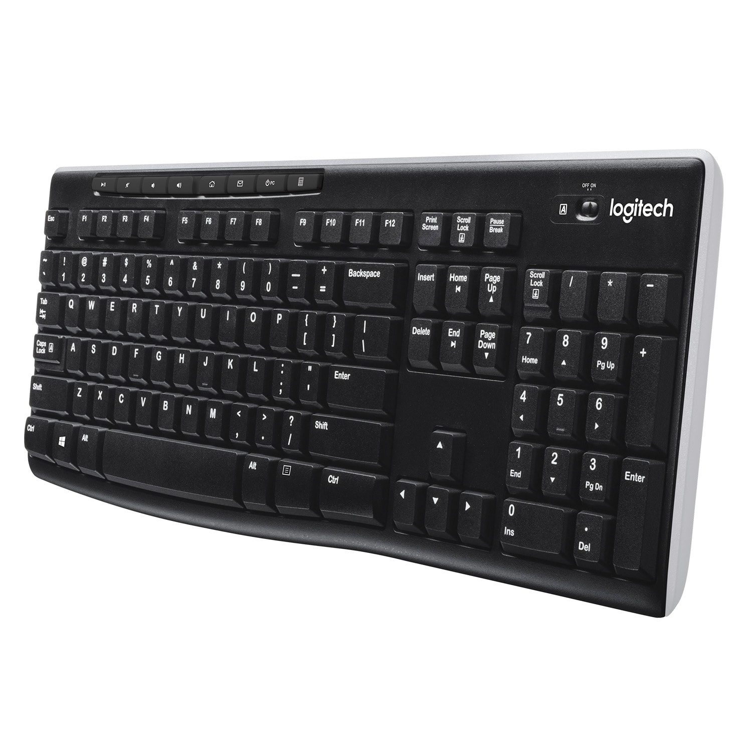Logitech K270 trådlöst tangentbord - Elgiganten