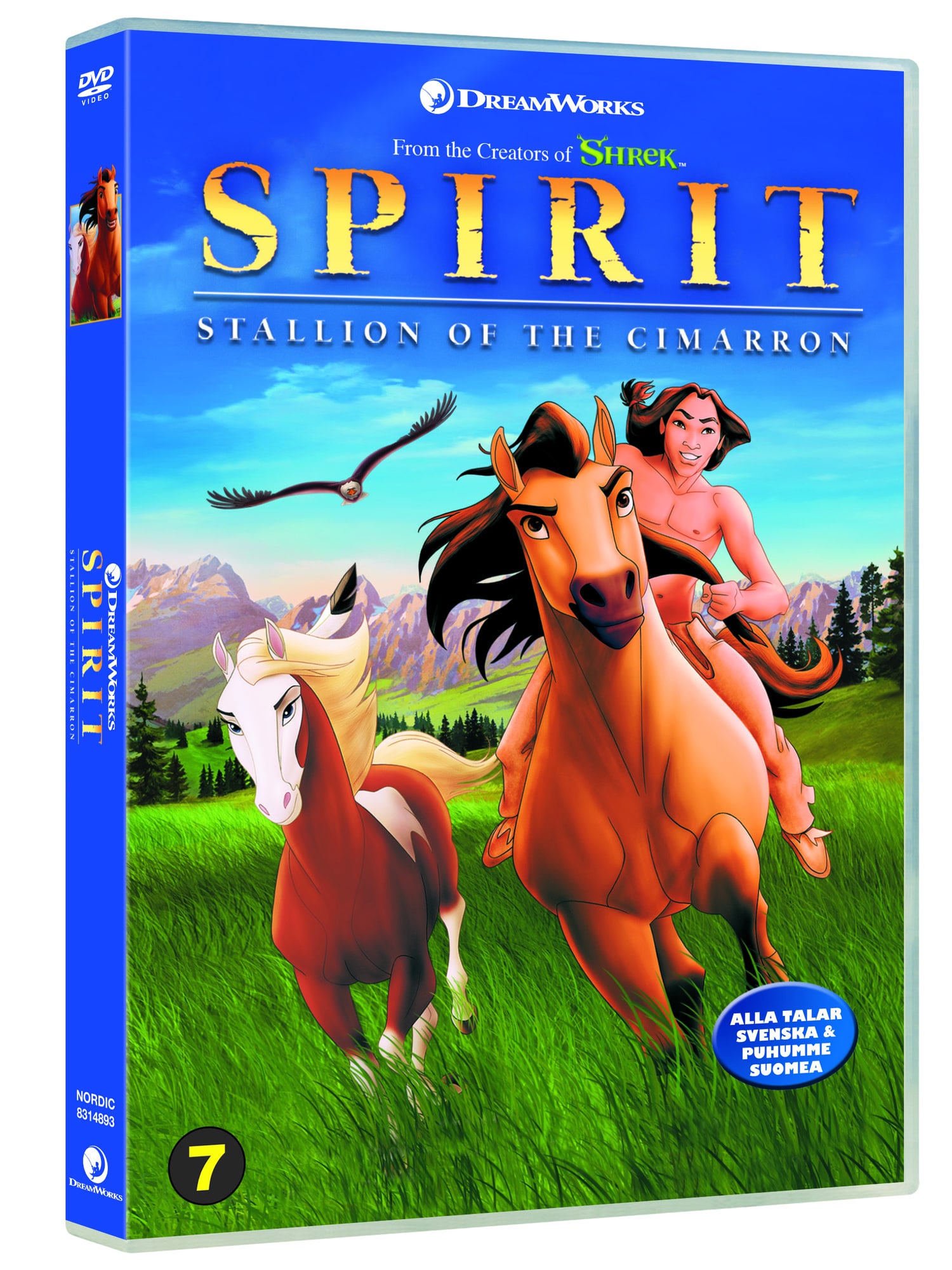 Spirit: stallion of cimarron (dvd) - Elgiganten