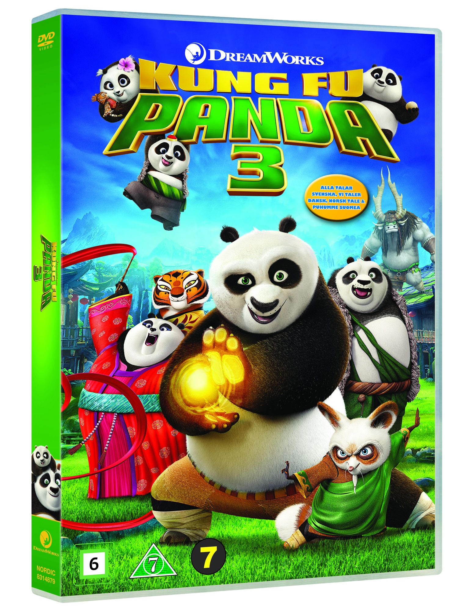 Kung fu panda 3 (dvd) - Elgiganten