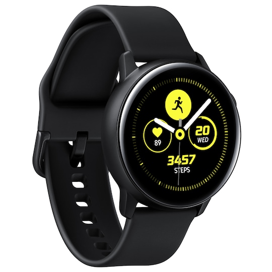 Samsung Galaxy Watch Active 40 mm smartwatch (svart) - Elgiganten